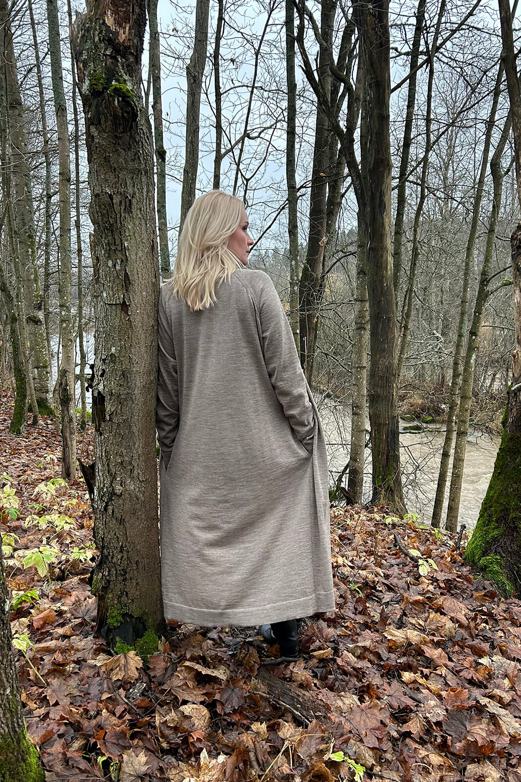 Ruukin Kehräämö alpakkaneuletakki