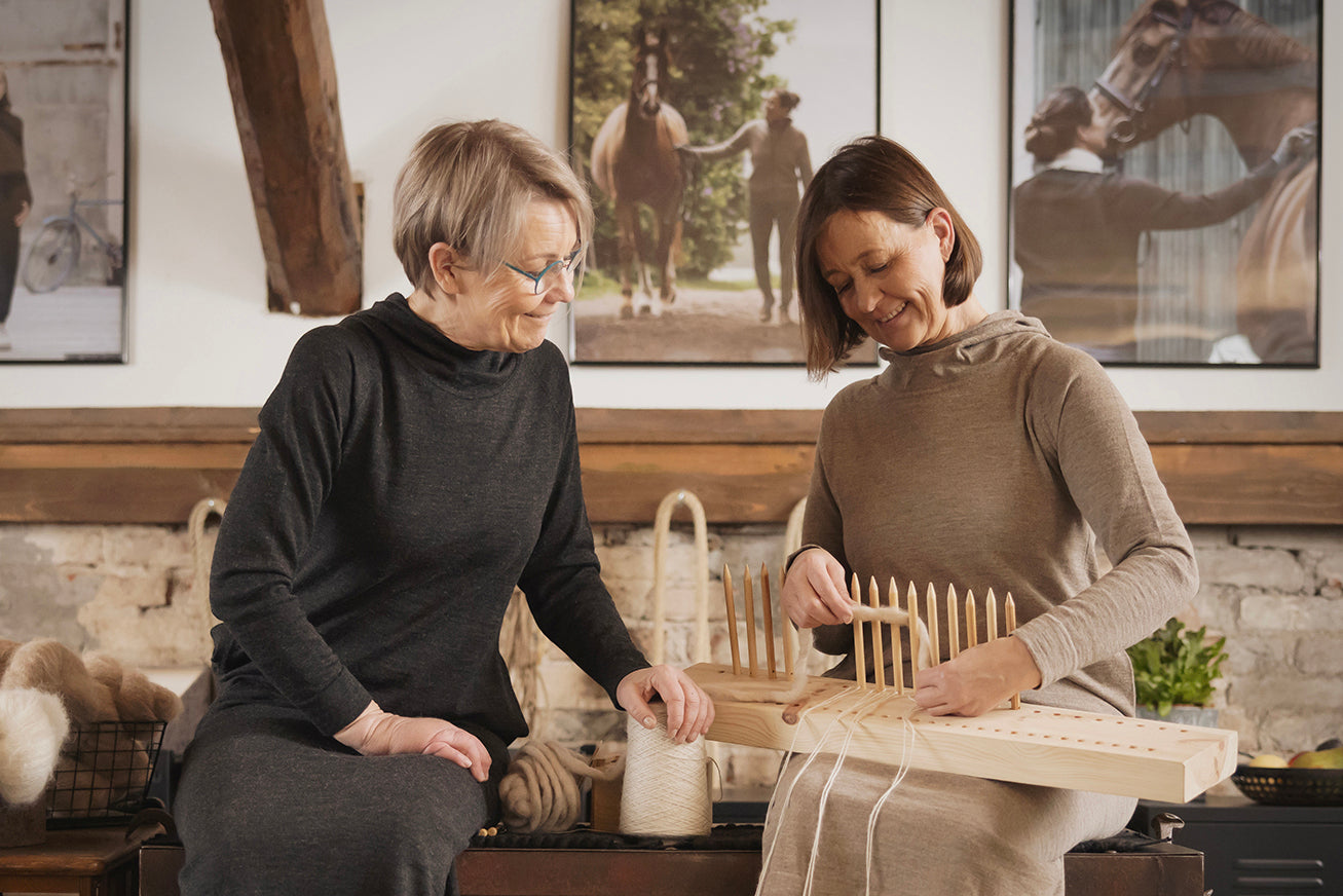 Vastuullisesti valmistetut vaatteet Ruukin Kehräämöltä