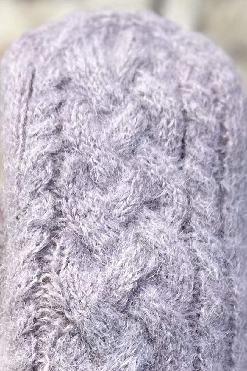 Ruukin Kehräämö Luminen polku lapaset neuleohje alpakkalanka