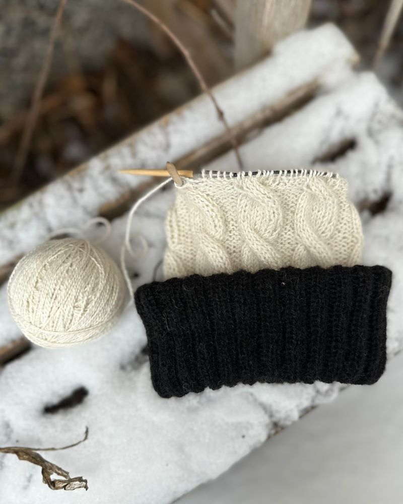 Anleitung für die Strickmütze – Mit Wellen