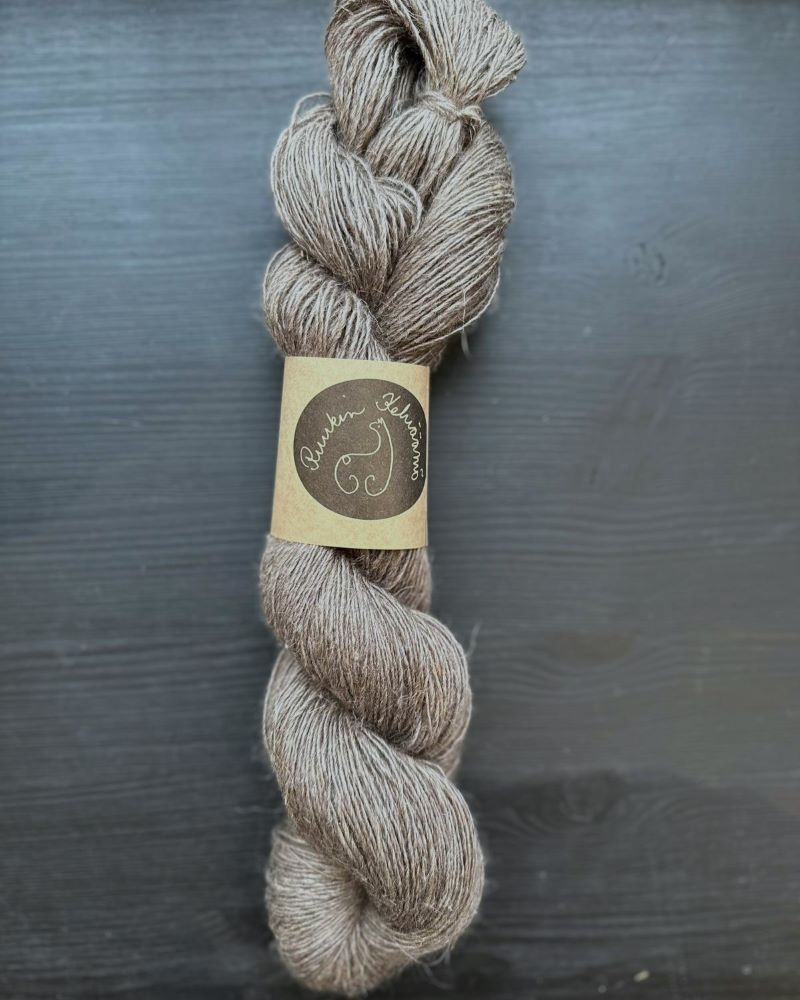 Alpaca silk linen yarn