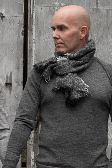 Alpakkaneule  harmaa